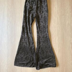 Black Flared Bottoms